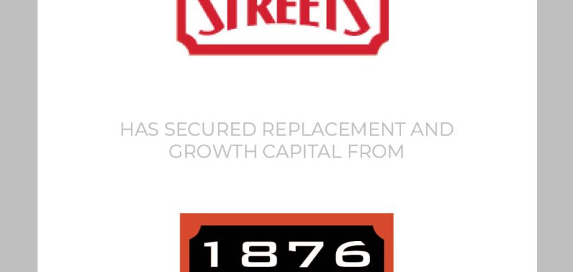 R.R. Streets has secured replacement and growth capital from 1876 Ventures.