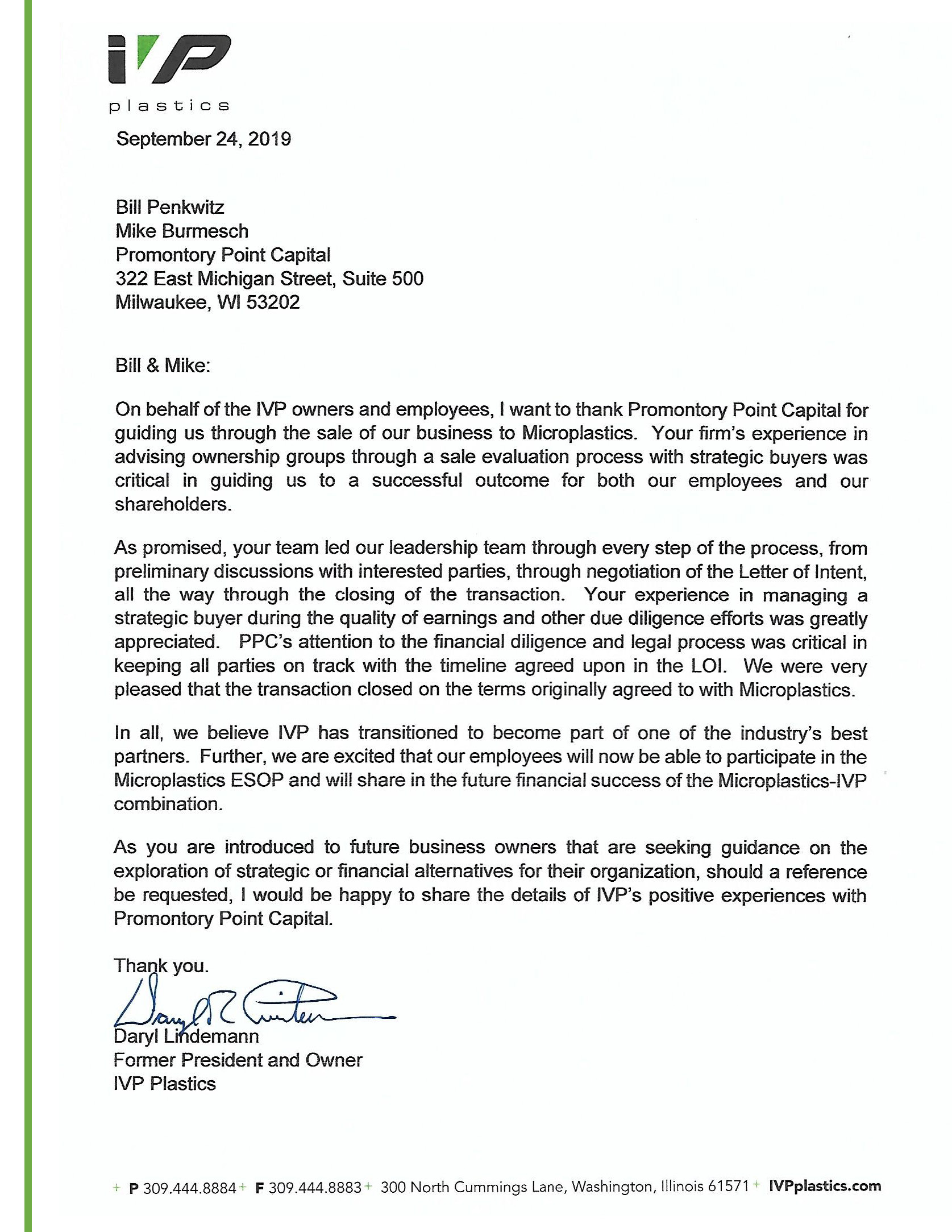 View Recommendation Letter