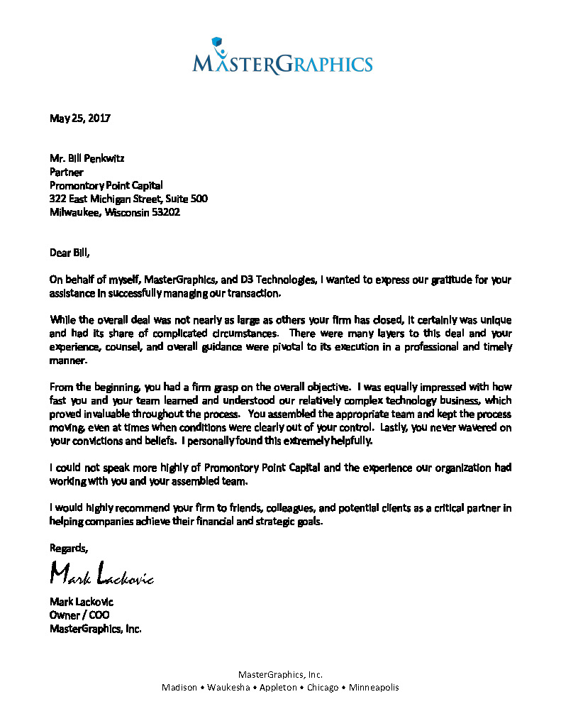 View Recommendation Letter