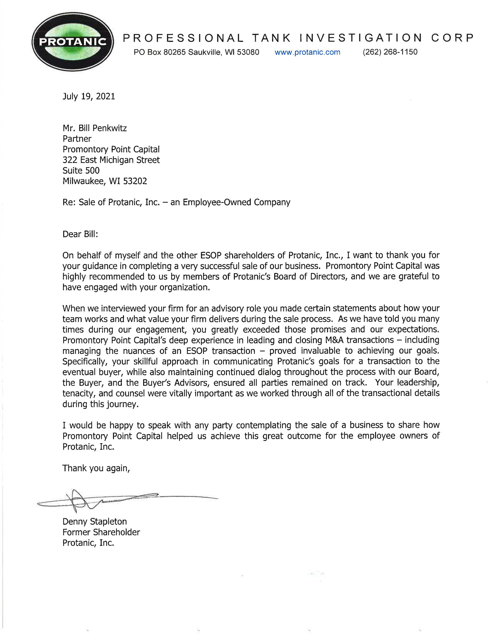 View Recommendation Letter